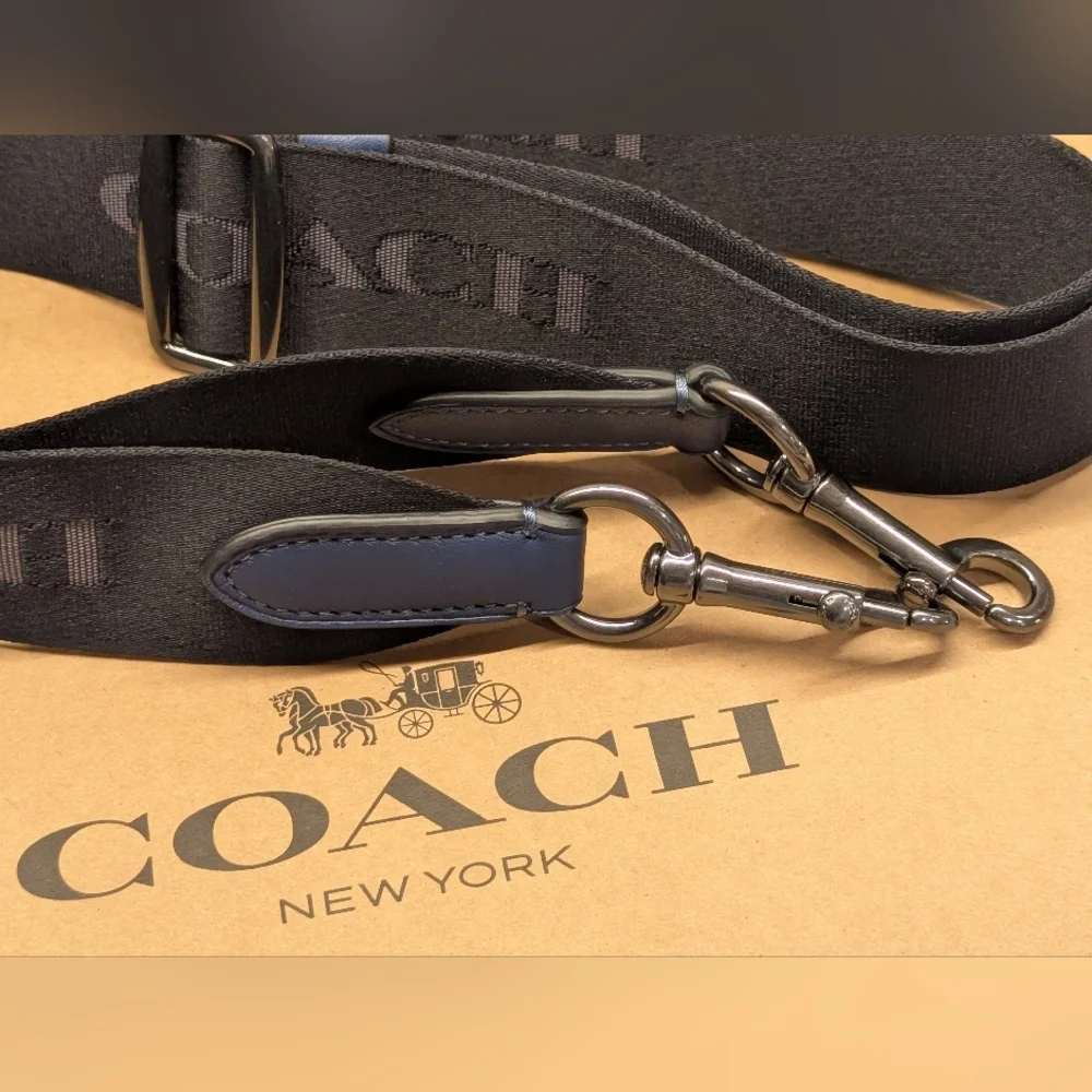 Coach Wyatt Crossbody Bag - NWT - Denim/Blue 7.75x4.5 Inches - Picture 14 of 14